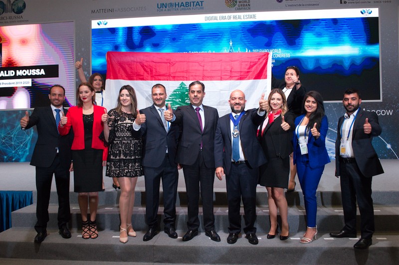 Walid Moussa installed as World President  of the International Real Estate Federation